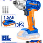 WADFOW ΠΑΛΜΙΚΟ ΚΑΤΣΑΒΙΔΙ ΜΠΑΤ. Li-ion 20V / 1.5Ah / 170Nm / 2 ΜΠΑΤ (WCD2512)