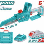 TOTAL ΣΕΤ ΕΠΑΓΓ. ΑΛΥΣΟΠΡΙΟΝΟ ΚΛΑΔ ΜΠΑΤ. Li-ion 20V / 2Ah / 2 ΜΠΑΤ ΣΕ ΒΑΛΙΤΣΑ BL Motor (TGSLI20686)
