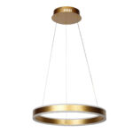 Φωτιστικό κρεμαστό Φ40 εκ. LED 50W 4000K χρυσό - GLOBOBOX C933/400GD