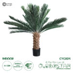GloboStar® Artificial Garden CYCADS 20022 Τεχνητό Διακοσμητικό Φυτό Αρωματική Κύκας Υ120cm