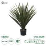 GloboStar® Artificial Garden SISAL AGAVE 20076 Τεχνητό Διακοσμητικό Φυτό Αγαύη Υ70cm