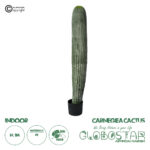 GloboStar® Artificial Garden CARNEGIEA CACTUS 20126 Τεχνητό Διακοσμητικό Φυτό Κάκτος Σαγκουάρο Υ100cm