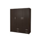 Ντουλάπα τρίφυλλη σε βέγγε χρώμα 110x50x180