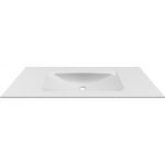 Νιπτήρας επίπλου μονός ANIM 120 White BDVIV120WH46 KARAG 120,5x46,5x12cm