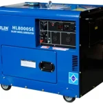 Hailin Hl8000SE Αθόρυβη Γεννήτρια Πετρελαίου Μονοφασική με Μίζα 6KVA