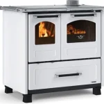 La Nordica Family 4.5 White Μαντεμένια Ξυλόσομπα με Φούρνο 7.5kW