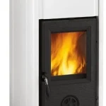 La Nordica Tea White Ατσάλινη Ξυλόσομπα Αερόθερμη 6.6kW