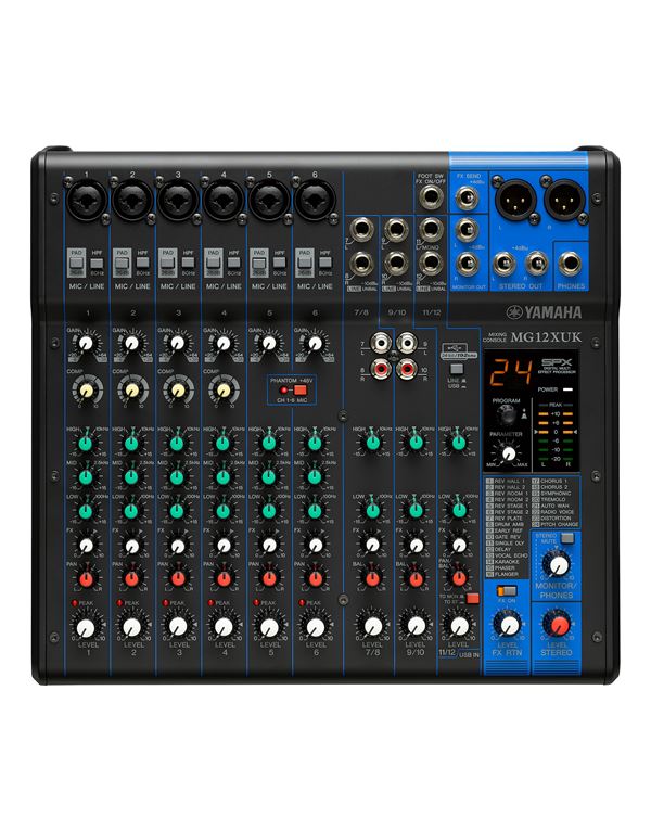 YAMAHA MG-12-XUK USB Αναλογική Κονσόλα