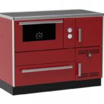 Μασίνα ξύλου με φούρνο Alfa Plam Alfa Term 35 Κόκκινο, 32kW