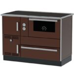 Μασίνα ξύλου με φούρνο Alfa Plam Alfa Term 35 Καφέ-Δεξιά, 32kW