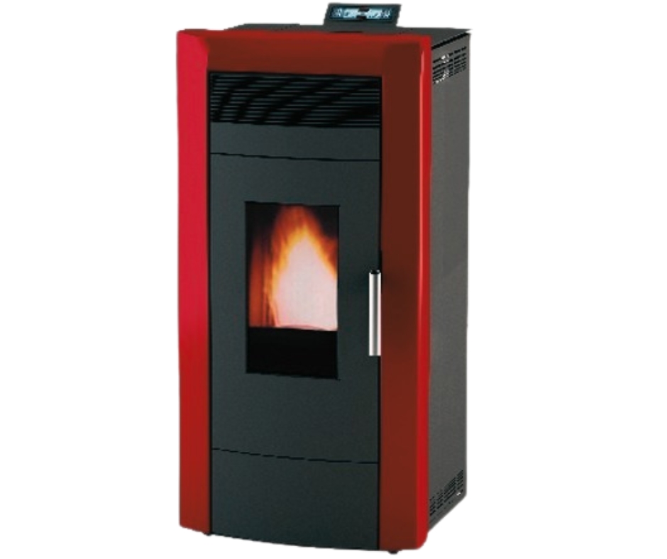Υδραυλική σόμπα πέλλετ Alfa Plam Commo 15 Μπορντώ, 15kW