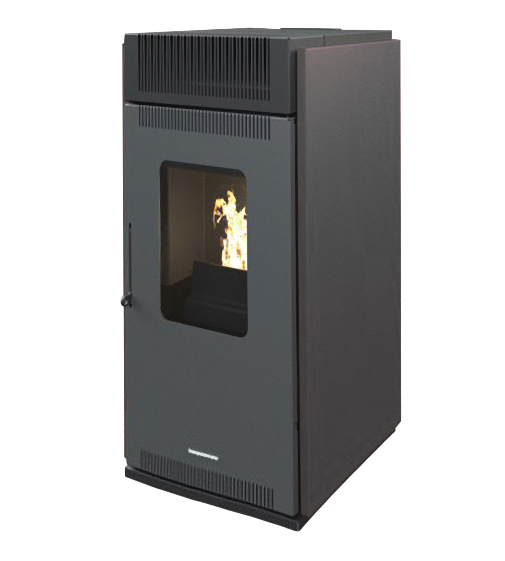 Αερόθερμη σόμπα πέλλετ Balkan Energy P10 Black, 10kW