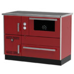 Μασίνα ξύλου με φούρνο Alfa Plam Alfa Term 35 Κόκκινο-Δεξιά, 32kW