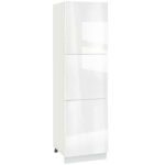Ντουλάπι Κουζίνας επιδαπέδιο 60εκ., Νο 603K Alba Gloss, κωδ. 1239920588, Genomax