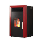 Υδραυλική Σόμπα Pellet Alfa Plam Commo 12 Κόκκινο, 12kW
