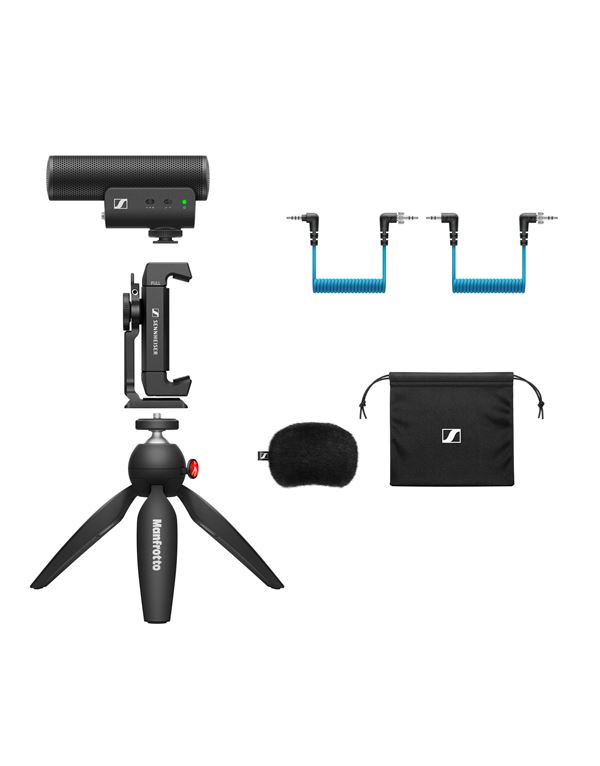 SENNHEISER MKE-400-Mobile-Kit Πυκνωτικό Mικρόφωνο