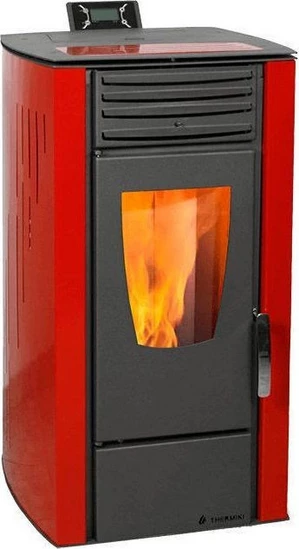 Thermiki Aero 8 Red Σόμπα Pellet Αερόθερμη 8kW