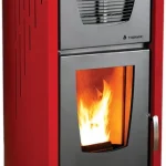 Thermiki Hydro 23 Red Σόμπα Pellet Καλοριφέρ Αερόθερμη 23kW