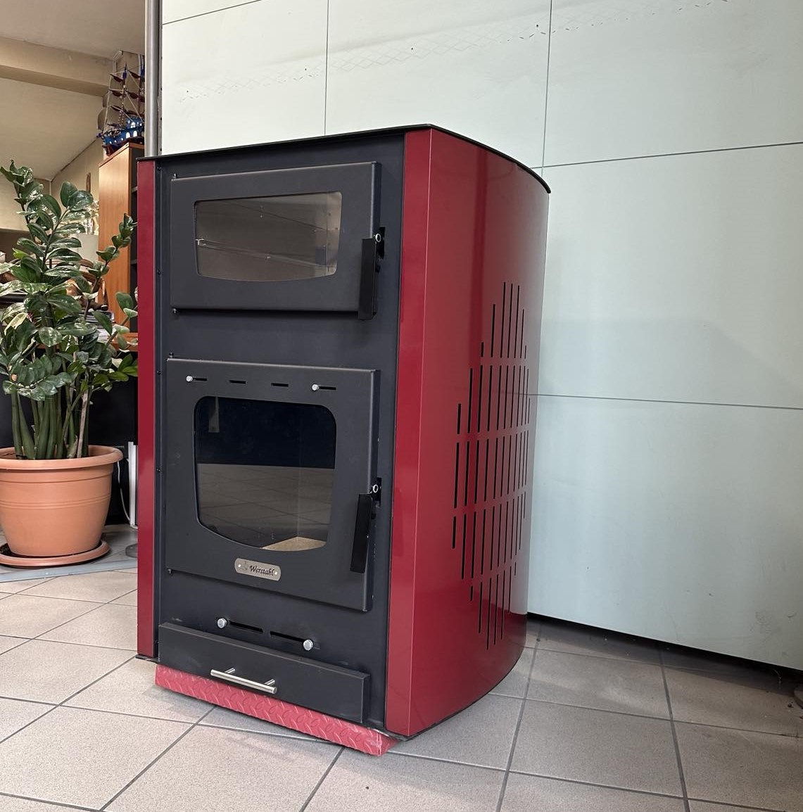 Werstahl Erato Hydro Masina W35 Ατσάλινη Ξυλόσομπα Καλοριφέρ 35.26kW - Image 6
