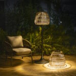 Mona Floor Lamp 50x50x170cm Natural