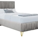 Επενδυμένο κρεβάτι Mars mini-Gkri Anoixto-90 x 200