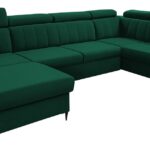 Γωνιακός καναπές Forio XL-Prasino-Αριστερή