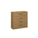 Συρταριέρα Pavi Βελανιδιά 84.3x33.8x87.2cm