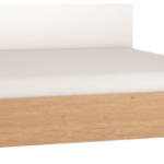 Κρεβάτι Simple-180 x 200-Φυσικό - Λευκό