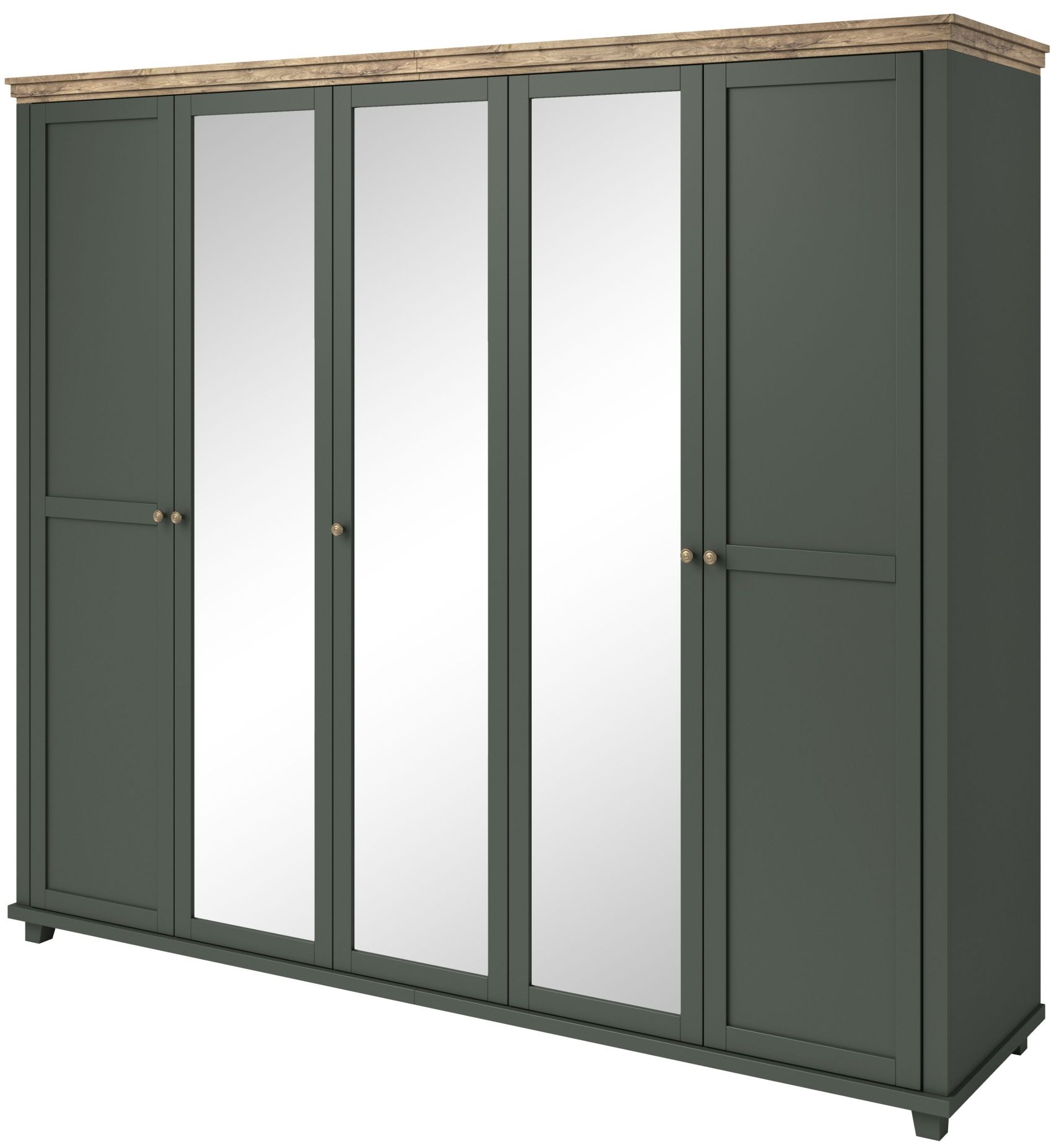Ντουλάπα πεντάφυλλη Capel-Prasino
