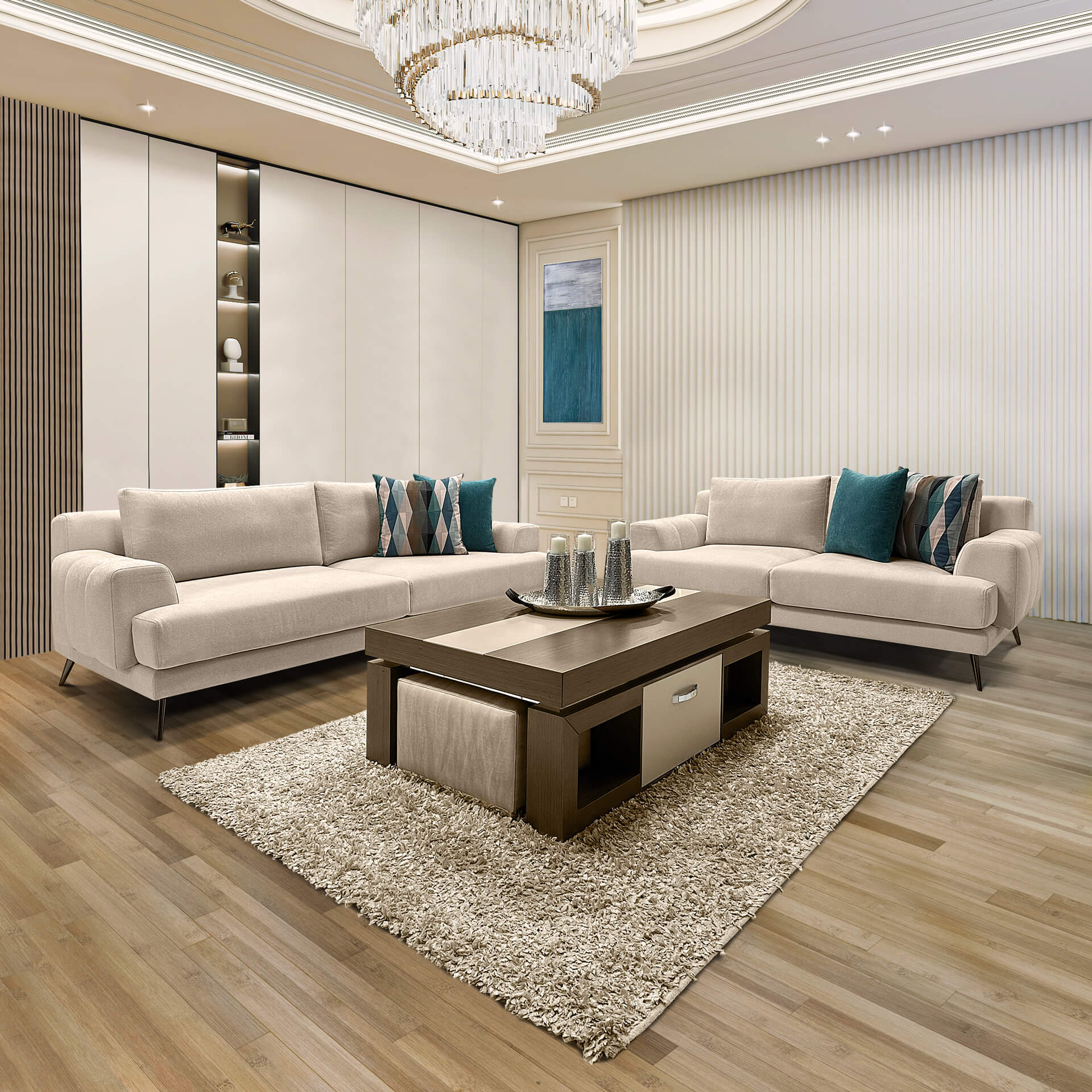 Σαλόνι Beverly - Alexandros Furniture