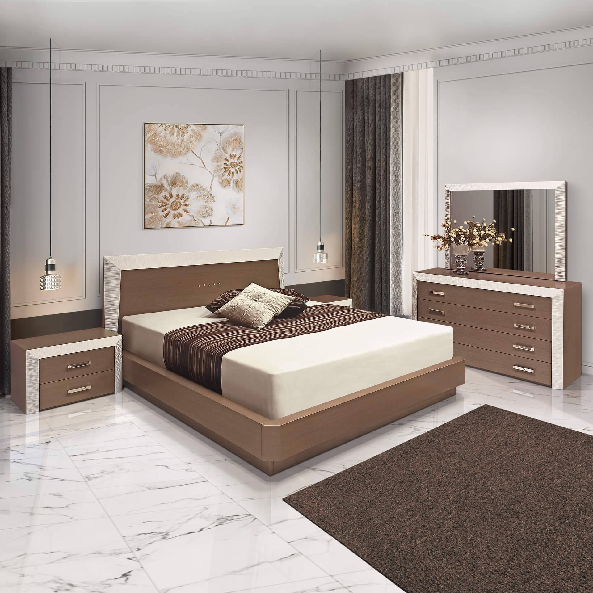 Κρεβατοκάμαρα Milano - Alexandros Furniture