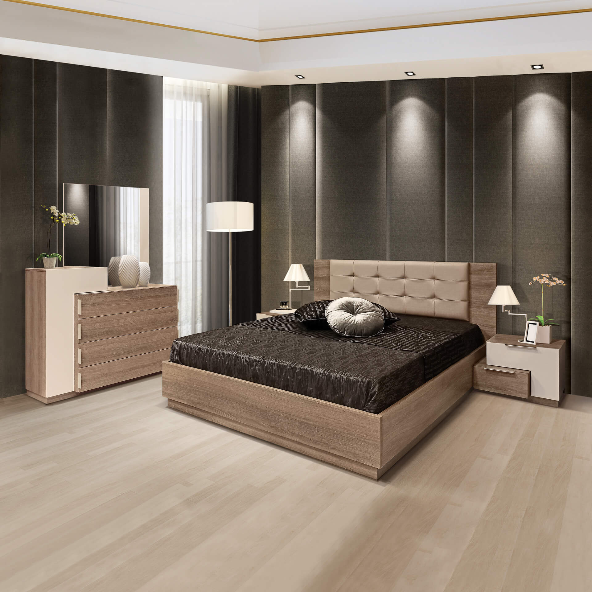 Κρεβατοκάμαρα Mirto - Alexandros Furniture