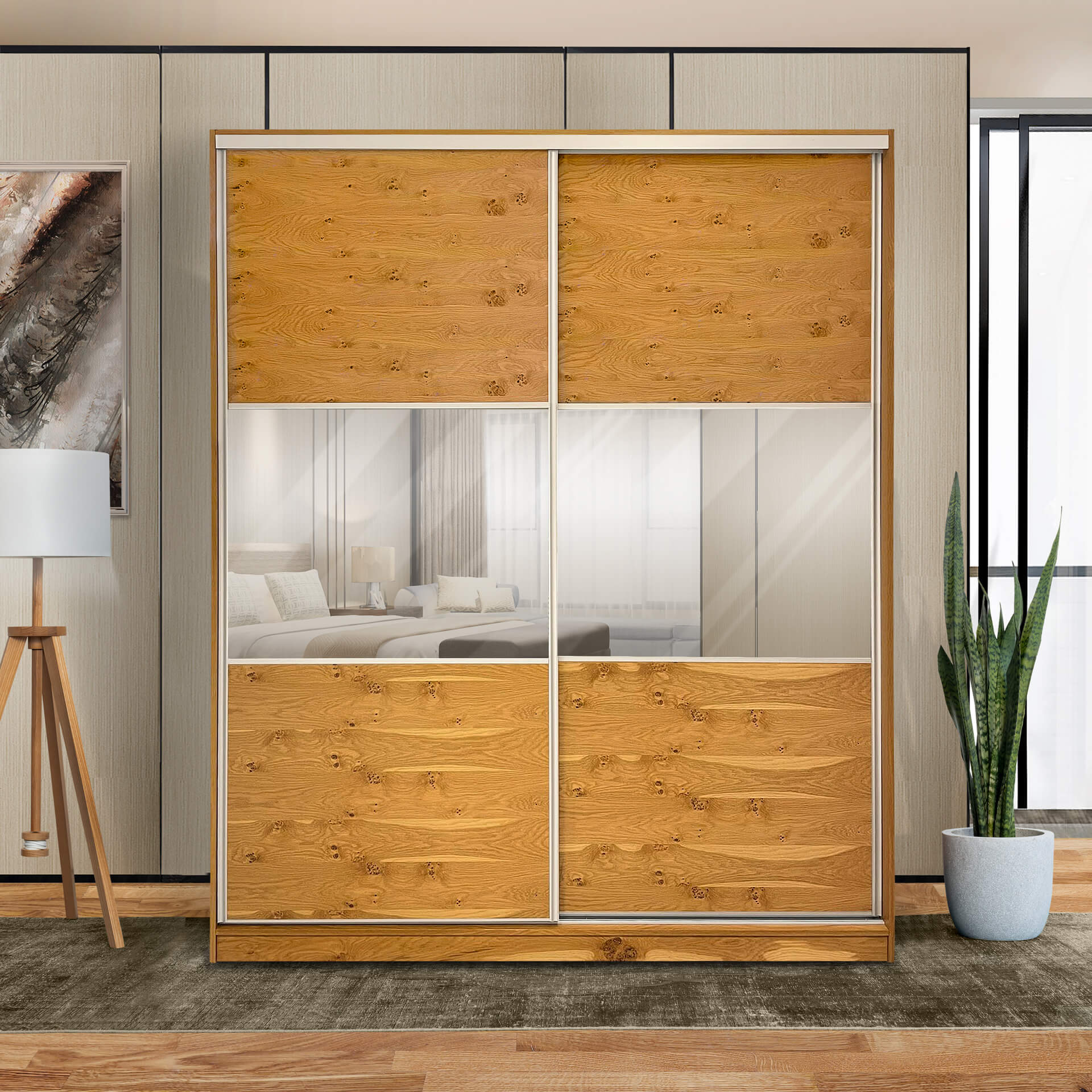 Ντουλάπα Συρόμενη Νο34 - Alexandros Furniture