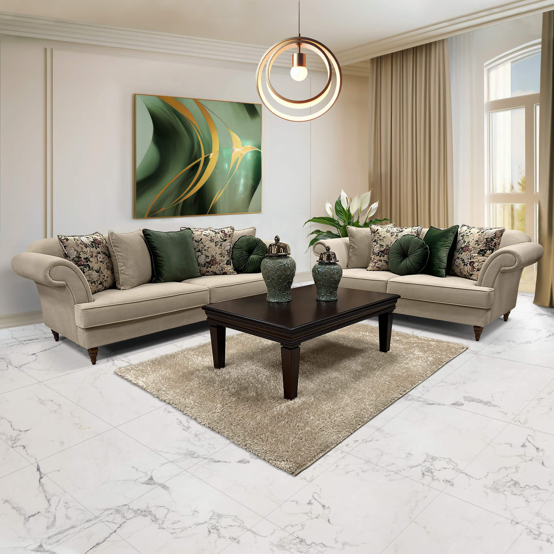 Σαλόνι Lilium - Alexandros Furniture