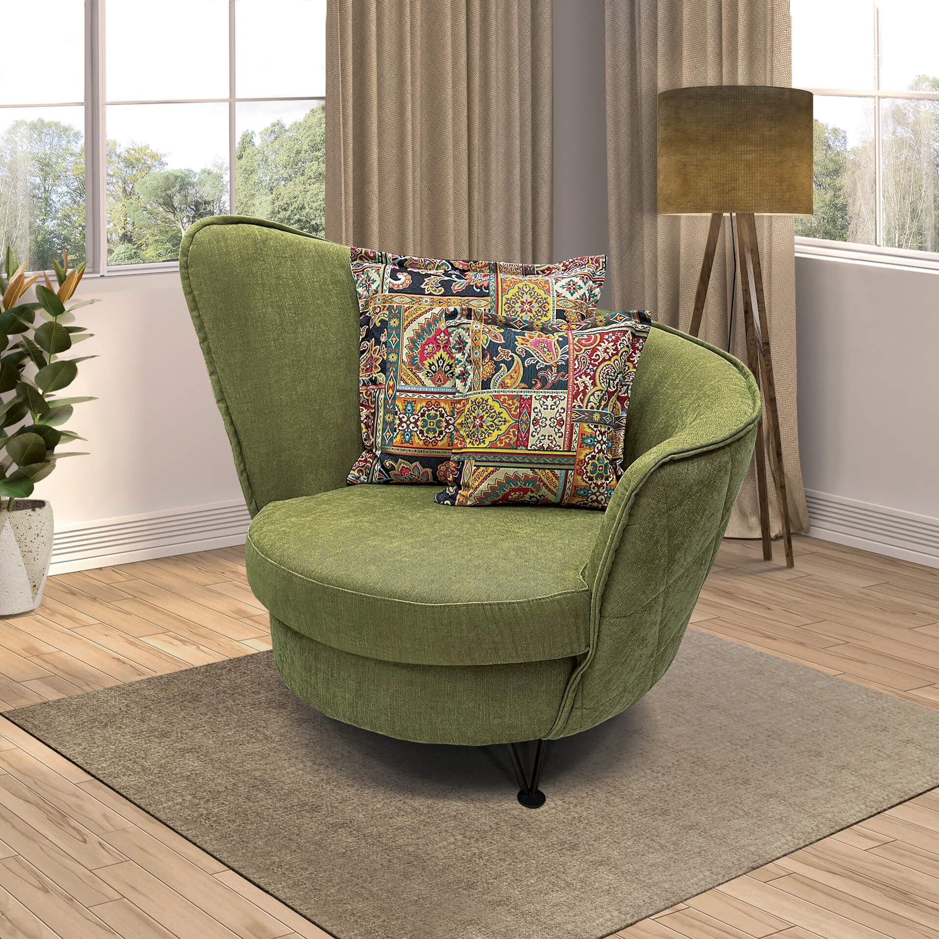 Πολυθρόνα Shell - Alexandros Furniture