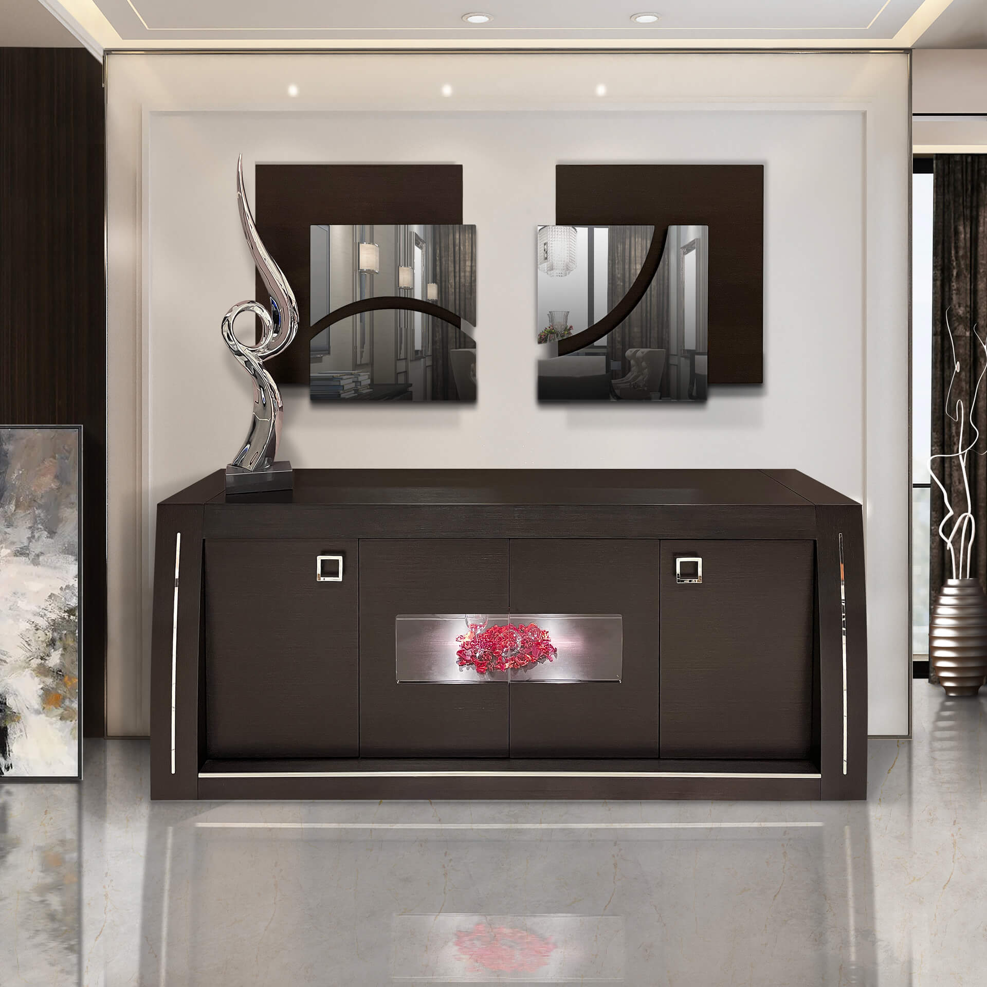 Μπουφές & Καθρέπτες Thema - Alexandros Furniture
