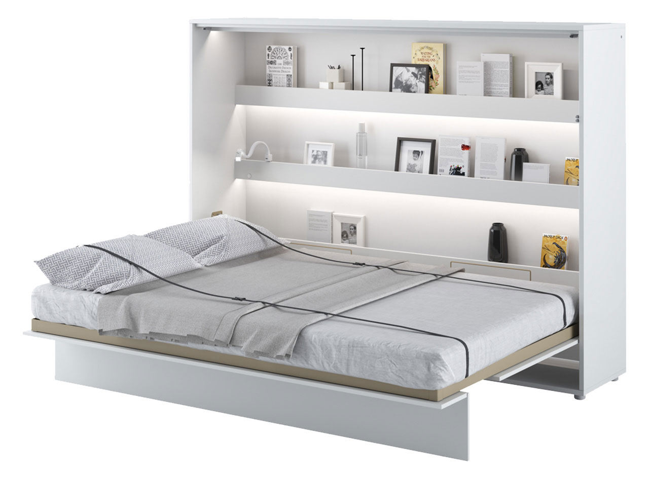 Κρεβάτι τοίχου Concept BC slash-160 x 200-Leuko