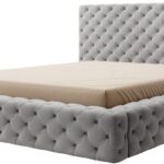 Επενδυμένο κρεβάτι Princce-Gkri Anoixto-160 x 200