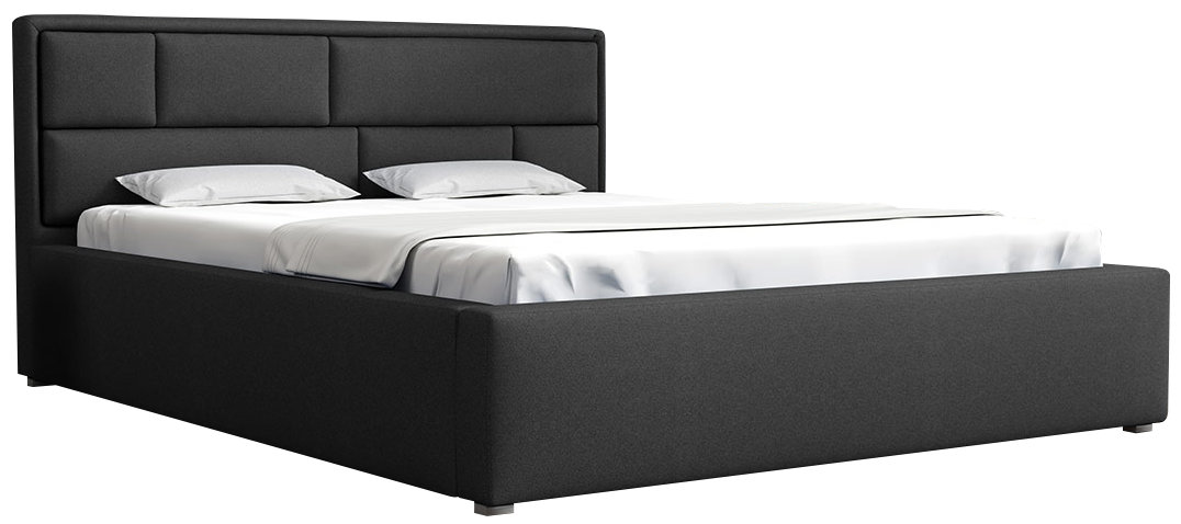 Επενδυμένο κρεβάτι Deco-180 x 200-Anthraki