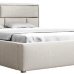 Επενδυμένο κρεβάτι Deco-180 x 200-Ekrou