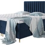 Επενδυμένο κρεβάτι Elegance-Mple-160 x 200 εκ.