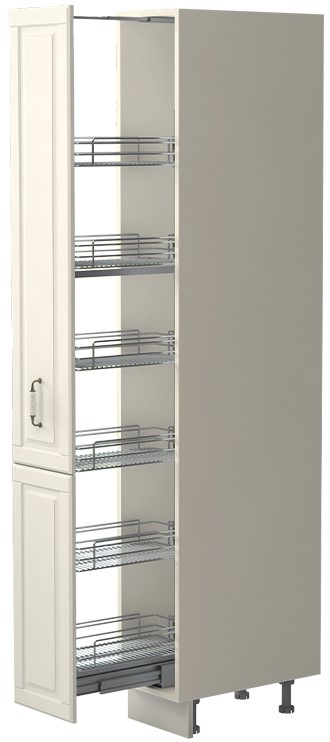 Επιδαπέδιο ντουλάπι ψηλό Toscana K21-30-1KZ-Ivory