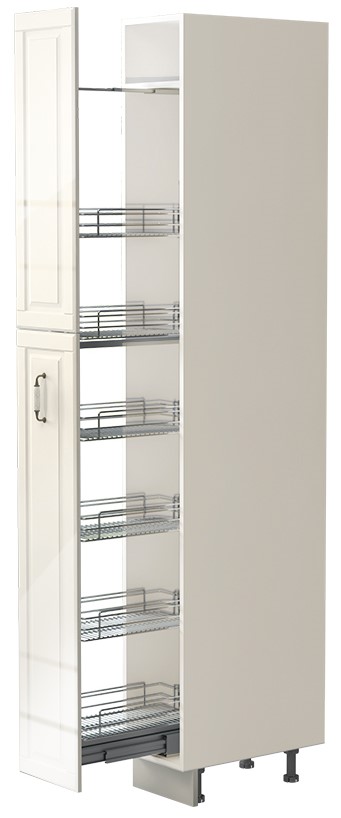 Επιδαπέδιο ντουλάπι ψηλό Toscana K23-30-1KZ-Ivory