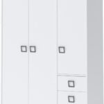 Γκαρνταρόμπα τρίφυλλη Riddle 3D3S-Λευκό