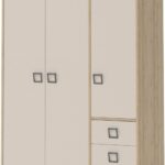 Γκαρνταρόμπα τρίφυλλη Riddle 3D3S-Δρυς-Sand