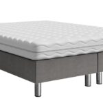 Επενδυμένο κρεβάτι Lux-Baza-Gkri-200 x 140 x 30
