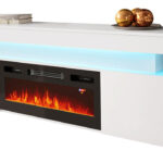 Έπιπλο τηλεόρασης Glossa 2D 190 plus-Leuko Gualistero