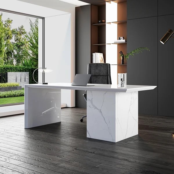 Γραφείο Lusso Bianco - Alexandros Furniture