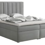Επενδυμένο κρεβάτι ideal Box-Gkri-140 x 200