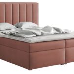 Επενδυμένο κρεβάτι ideal Box-Roz-160 x 200